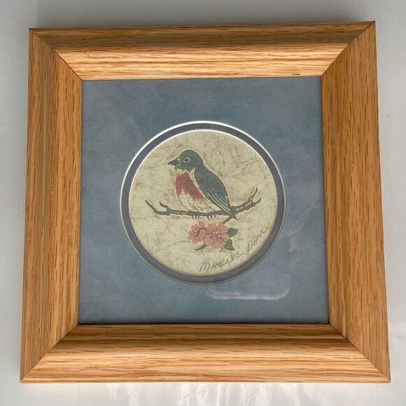 Marnie Dahl Batik Studio
Framed Signed Bird and Blossom Print - Picture 6 of 6